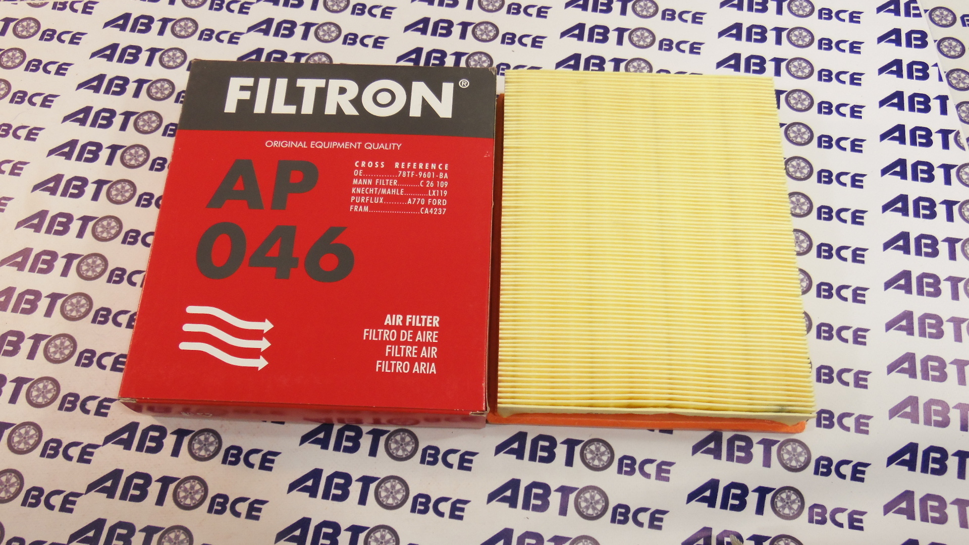 Фильтр воздушный AP046 FILTRON